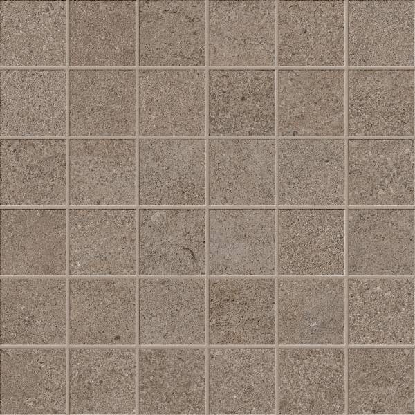 INFINITY: Space Square Straight Stack Field Mosaic (12"x12"x9mm | matte | rectified)