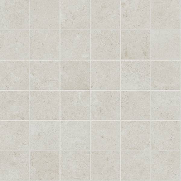 landmark 9mm frame minimalist greige mos a straight stack 2x2 mosaic 12x12x9mm matte rectified porcelain tile distributed by surface group international