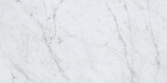 Elegant matte porcelain tile with soft Carrara marble veins, exuding timeless sophistication and serene luxury.