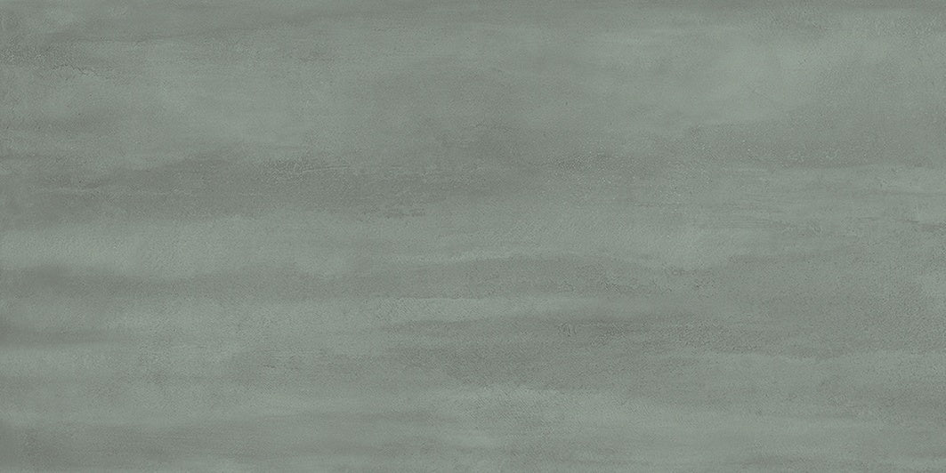 Matte gray porcelain tile with urban concrete allure and subtle metallic shimmer, embodying modern sophistication and bold elegance.