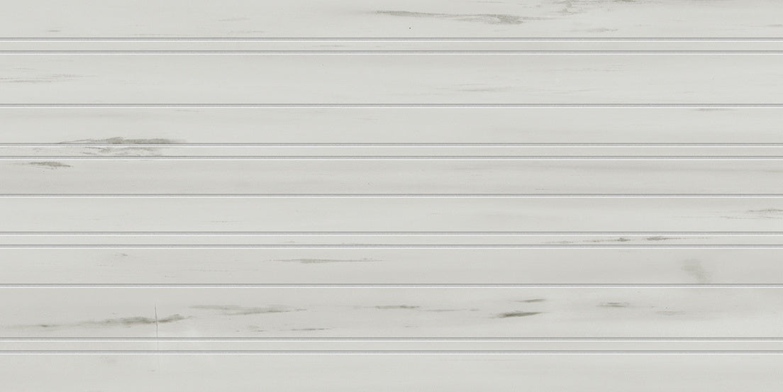 Elegant gray porcelain tile with delicate dolomite-inspired veins and subtle matte stripes, exuding serene luxury and refined texture.