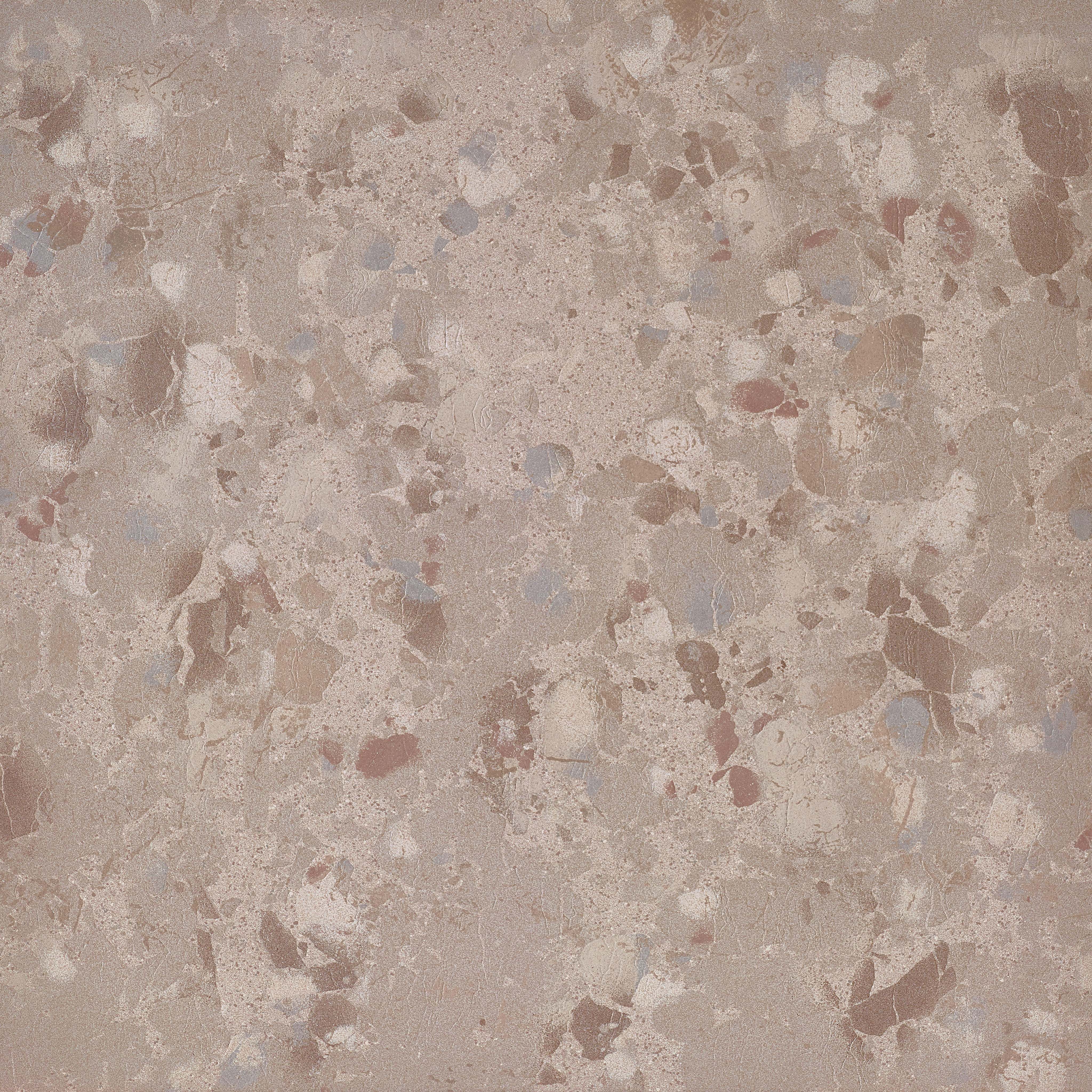 ATTITUDE: Beige Terrazzo Square Slip Resistant Porcelain Field Tile (47 1/4"x47 1/4"x10.5mm | matte)