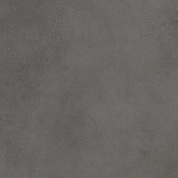 Dark grey matte porcelain tile with a sleek, industrial texture inspired by sedimentary rock, exuding minimalist strength and urban sophistication.