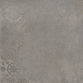 Sleek matte porcelain tile in soft silver-gray, evoking sedimentary rock with minimalist industrial elegance for modern interiors.