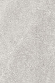 Matte white porcelain tile with a refined limestone texture, evoking the serene elegance of Haute-Savoie's crystalline slate.