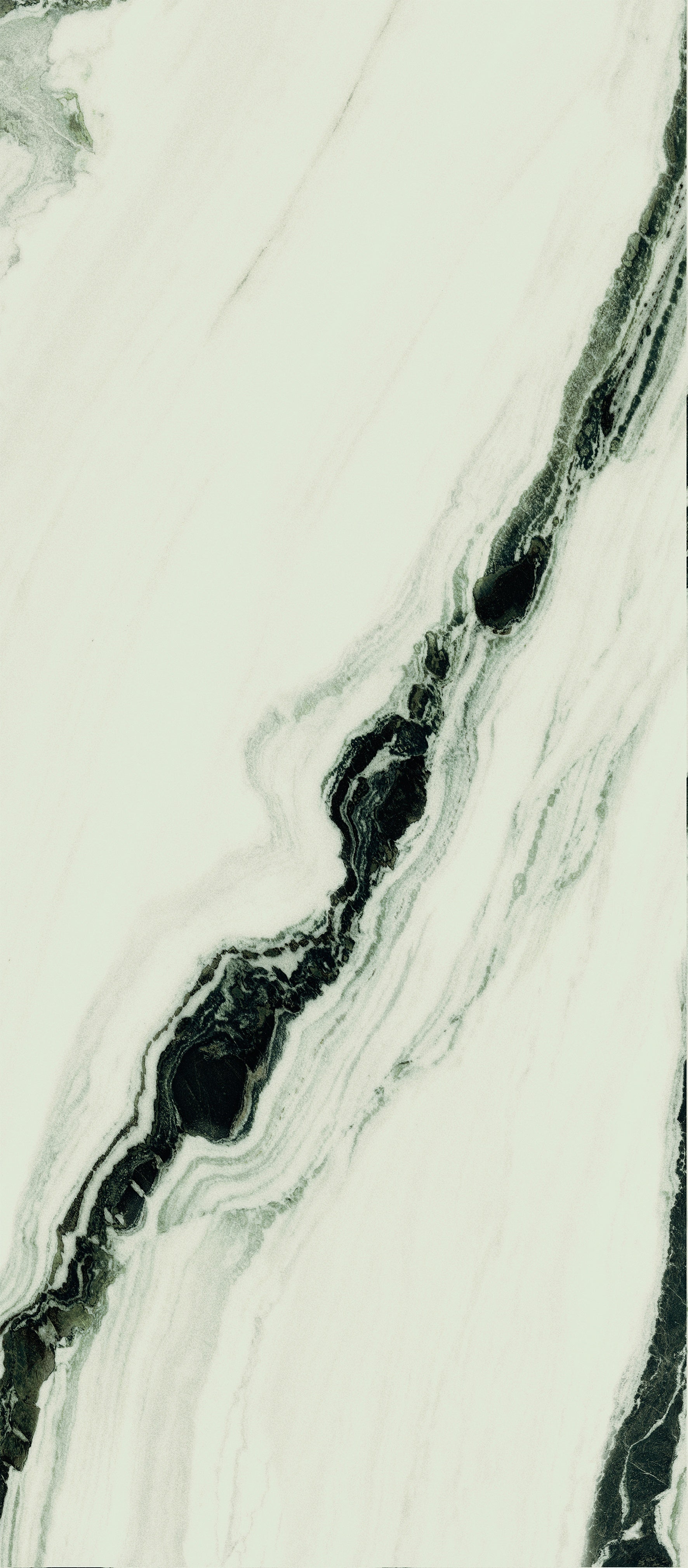 Luxurious matte porcelain tile with soft white marble veining, evoking refined opulence and timeless elegance in a grand square format.