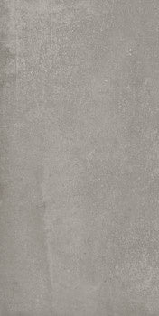 Matte porcelain tile in soft silver-gray with refined concrete texture, rectified edges, and a sleek, understated elegance.