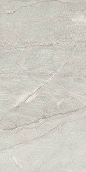 Luxurious matte beige porcelain tile with primordial quartzite essence, exuding serene warmth and minimalist harmony for intimate spaces.