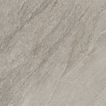 Matte dark beige porcelain tile with primordial quartzite texture, exuding warmth and depth for serene, intimate spaces.