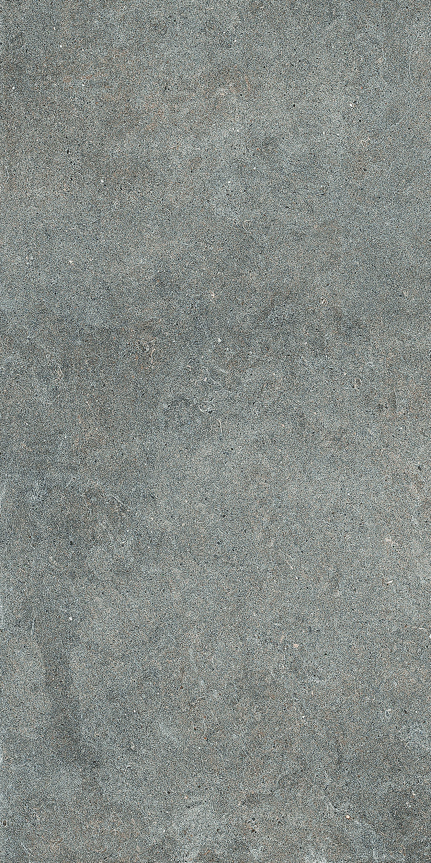 Matte dark gray porcelain tile with a refined stone-like texture, offering serene minimalist elegance for modern interiors.