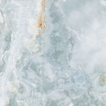 Luxurious matte blue onyx porcelain tile with refined veining, evoking timeless elegance and artistic depth.