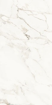 Elegant matte porcelain tile with Breccia Capraia marble veins in soft white, exuding timeless luxury and refined sophistication.