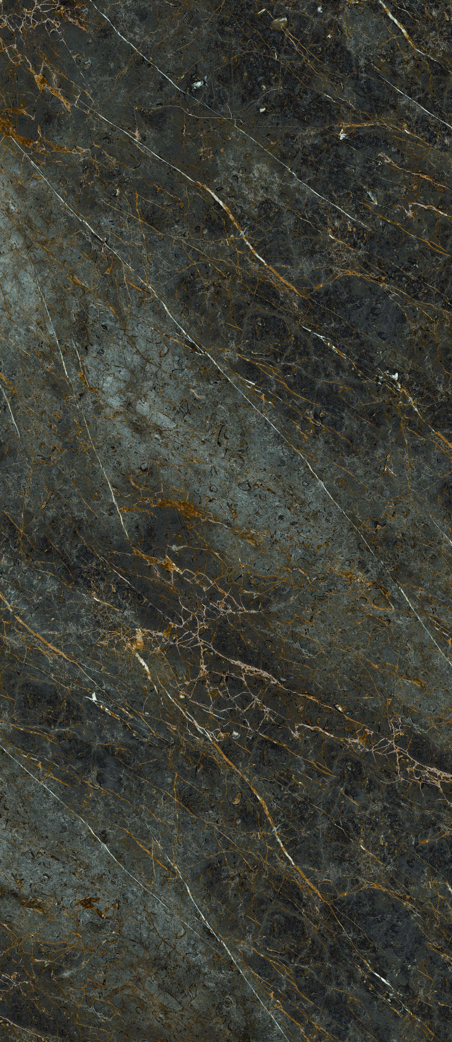 AESTHETICA: Brown Grey Golden Black Marble Rectangle Flat Wall Porcelain Field Tile (23 5/8"x47 1/4"x6.5mm | semi matte)