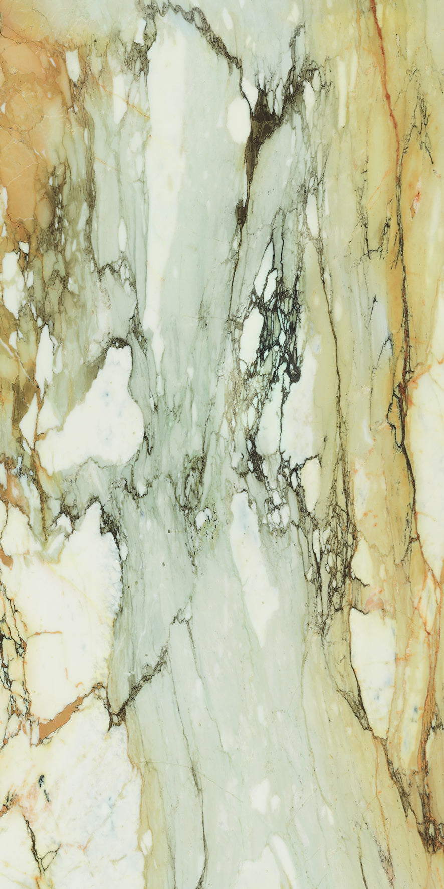 Elegant matte porcelain tile with refined Calacatta marble veining, exuding serene luxury and minimalist sophistication.