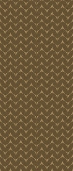 Matte brown porcelain wall tile with a warm, enveloping artisan texture for contemporary luxury interiors.