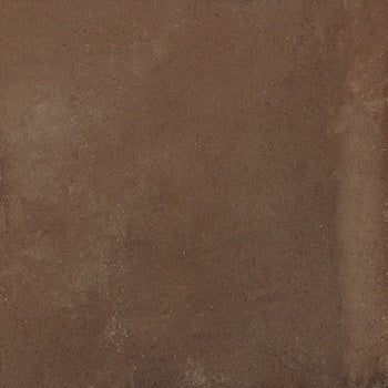 Handcrafted dark brown porcelain tile with warm terracotta tones and a natural matte finish, evoking timeless Tuscan elegance.