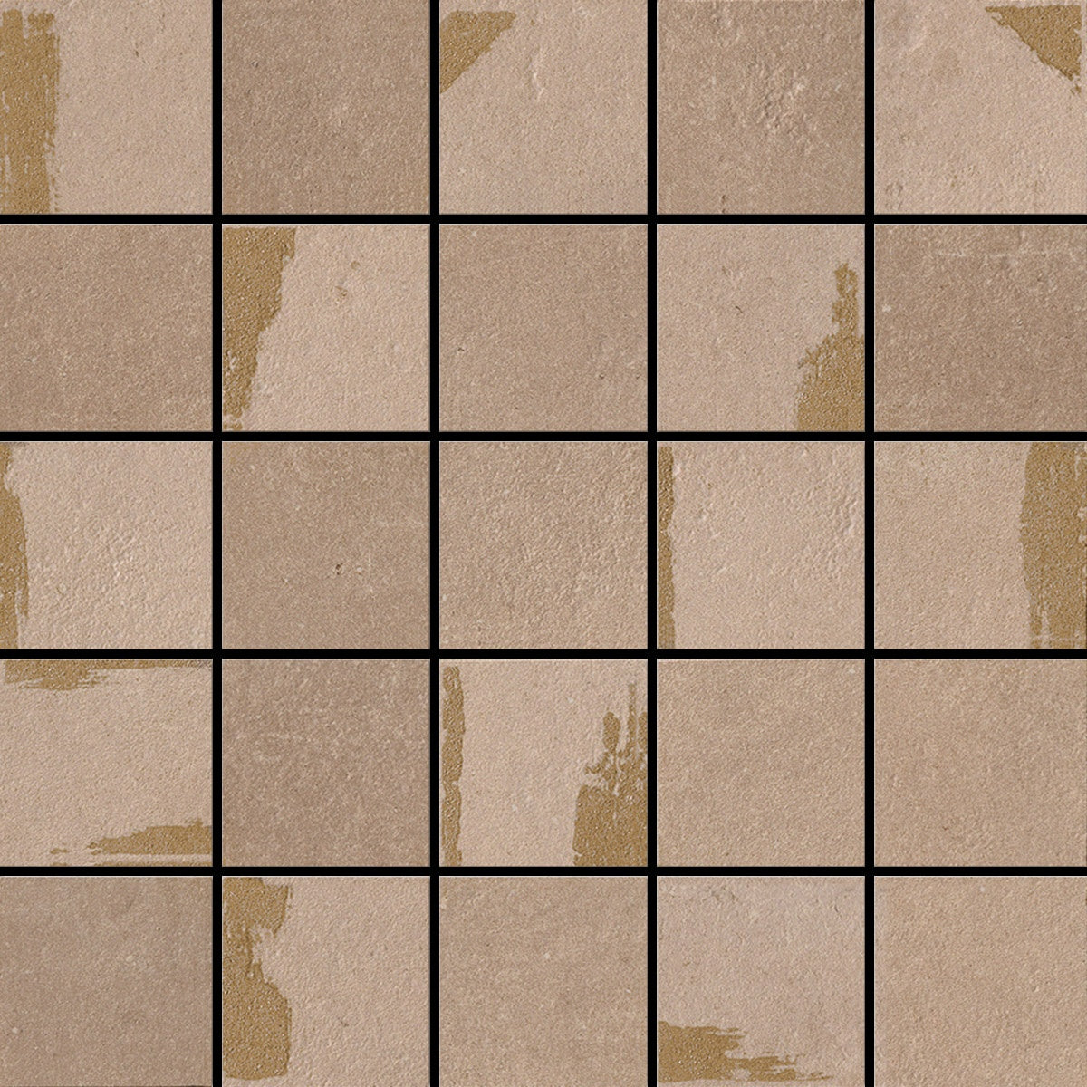 Matte terracotta porcelain tile with warm leathery hues, evoking handcrafted charm and timeless Tuscan elegance in a refined square format.