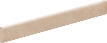 Handcrafted terracotta bullnose trim with warm matte finish, evoking artisan charm and natural sophistication for refined interiors.