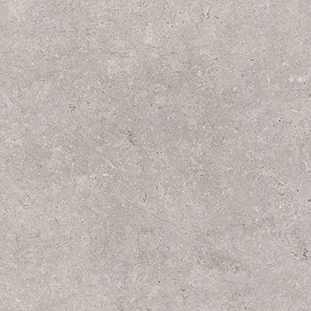 Matte silver-gray porcelain tile with subtle wood inlay, evoking serene minimalist elegance and natural sophistication.