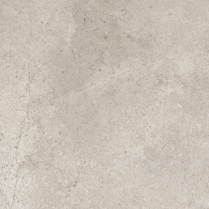 A matte sand-toned porcelain step with a refined wood inlay effect, exuding rustic sophistication and warm minimalism.