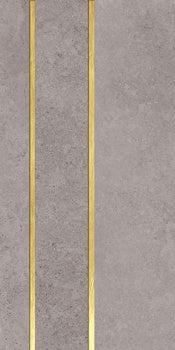 Matte gray porcelain wall tile with subtle wood inlay, radiating rustic sophistication and minimalist serenity in a warm, earthy palette.
