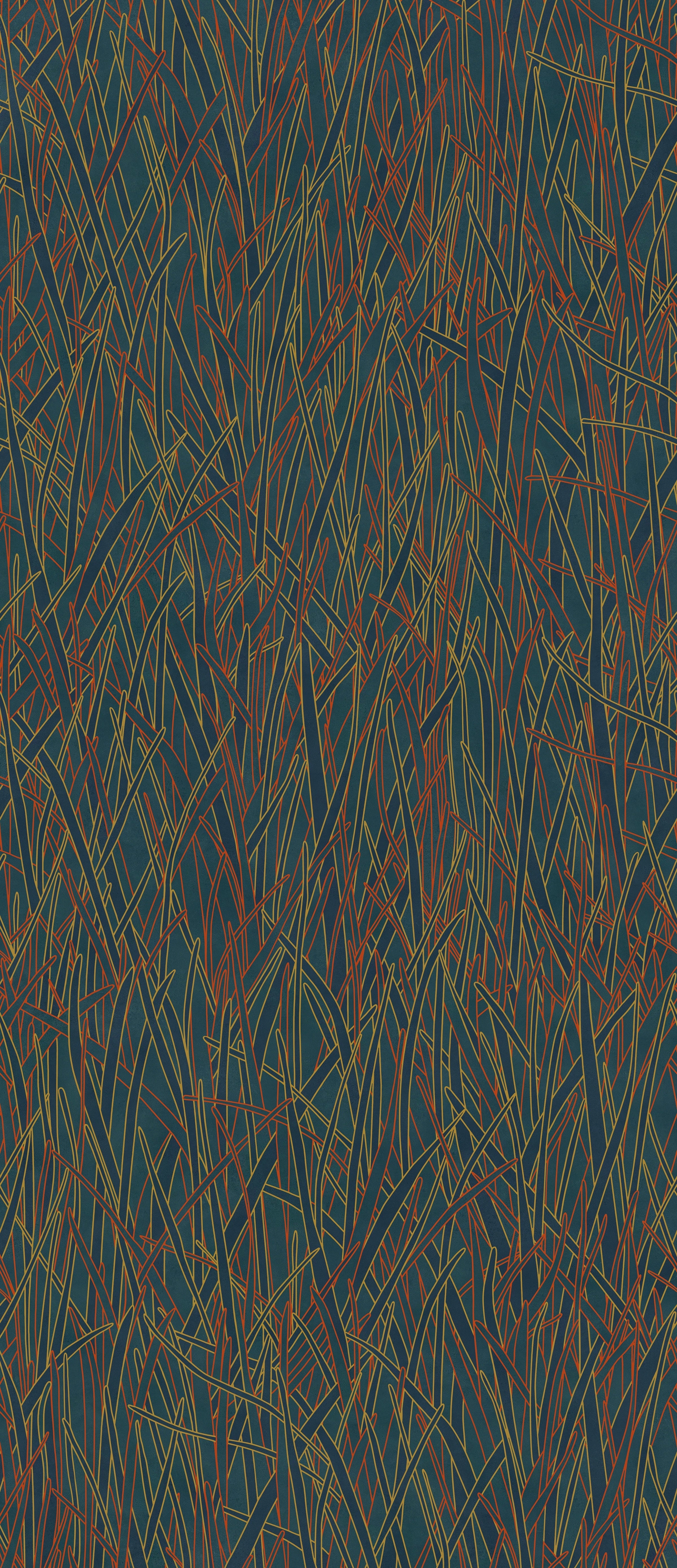 Vibrant blue porcelain wall tile with playful deco pattern and subtle 3D texture in semi-glossy finish.