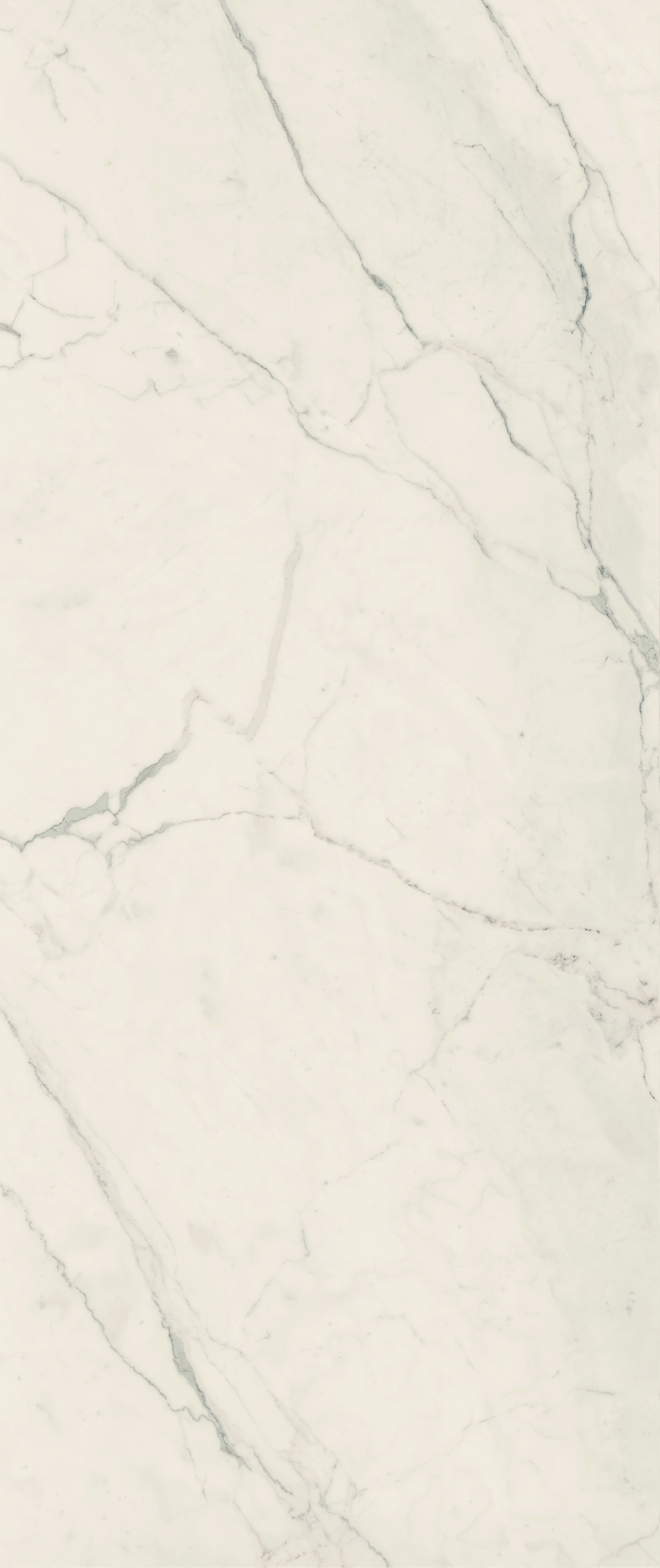 A luminous white porcelain tile with delicate marble veining and a refined matte finish, exuding timeless elegance and modern luxury.