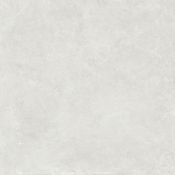 Large square matte porcelain wall tile in warm white with refined plaster-like texture, exuding minimalist luxury and serene elegance.