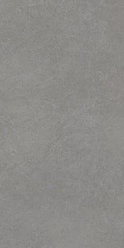 Matte gray porcelain wall tile with refined plaster-like texture, exuding minimalist luxury and serene sophistication.