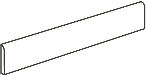 Matte white terrazzo bullnose trim with raw, unpredictable chips, embodying industrial elegance and timeless sophistication.
