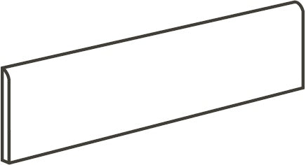 Sleek white terrazzo bullnose trim with raw concrete texture and unpredictable chips, embodying industrial elegance in matte porcelain.