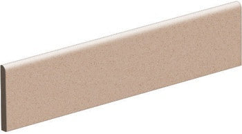Cream porcelain bullnose trim with refined glossy finish, exuding monochromatic elegance and seamless continuity for serene, sophisticated spaces.
