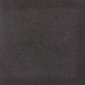 Industrial-chic porcelain tile in dark grey with subtle multicolored grains and a refined glossy finish, embodying raw urban elegance.