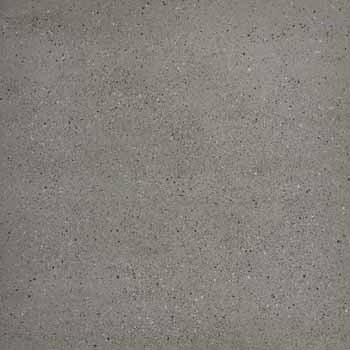 Industrial-chic porcelain tile with dynamic grey concrete texture, subtle multicolored grains, and a restorable glossy finish for timeless elegance.