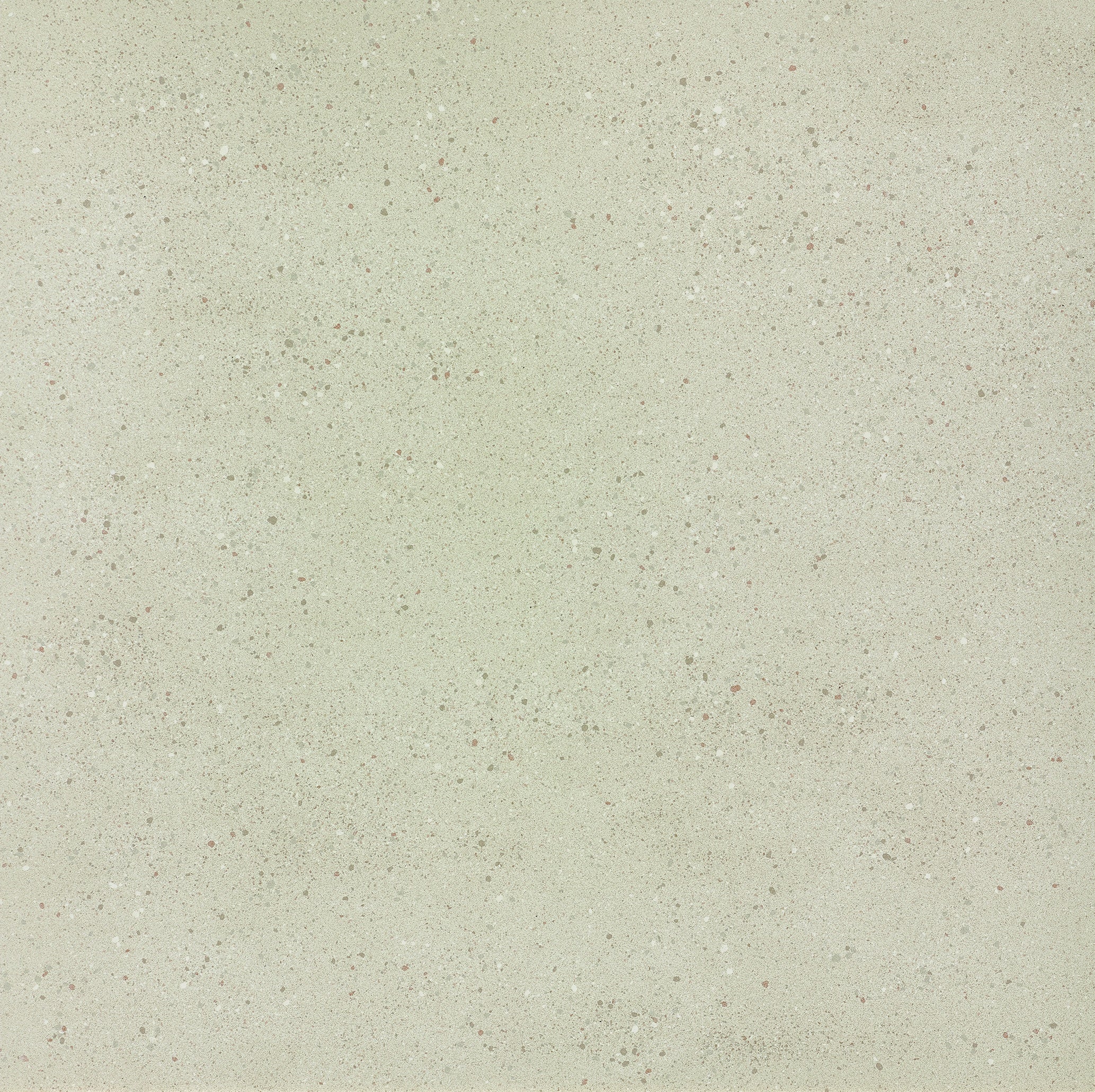 Industrial-chic porcelain tile with a glossy white surface, subtle multicolored grains, and sleek rectified edges for timeless elegance.