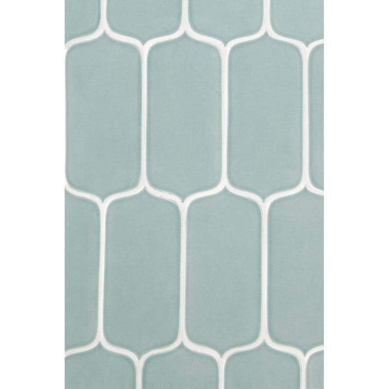 STATUS CERAMIC: Witty Tear Field Field Tile (glossy | 3"x8"x5/8" | beveled)