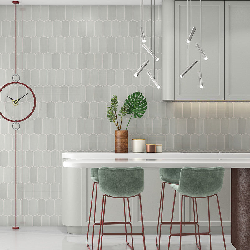 STATUS CERAMIC: Cold Tear Field Field Tile (glossy | 3"x8"x5/8" | beveled)