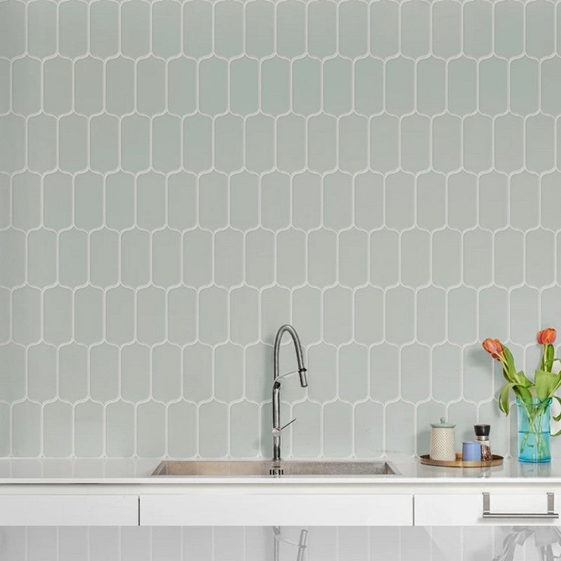 STATUS CERAMIC: Cold Tear Field Field Tile (glossy | 3"x8"x5/8" | beveled)