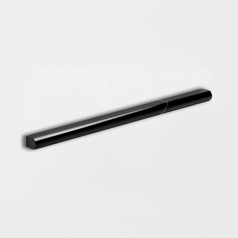 CHINA BLACK : Pencil Liner (polished | 11/16"x12"x1/2" | straight cut)