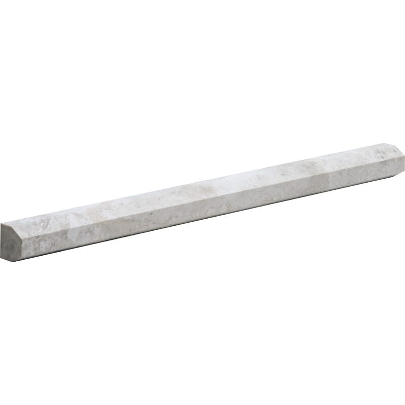 SILVER SHADOW : Pencil Liner (honed | 11/16"x12"x11/16" | straight cut)