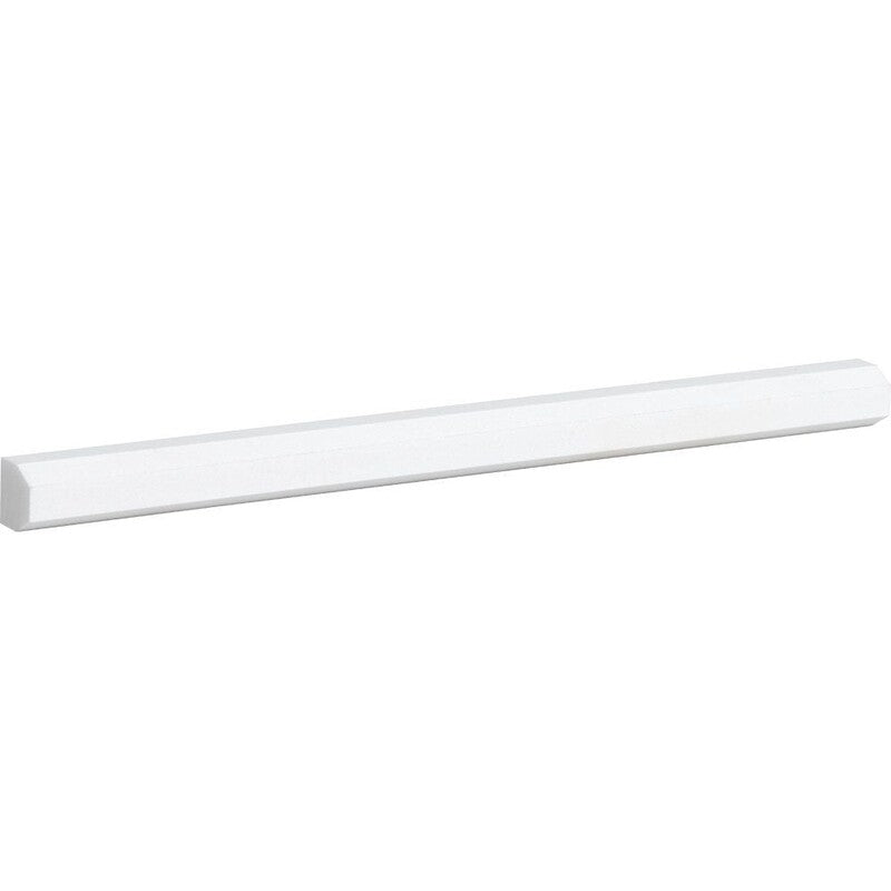 ASPEN WHITE : Pencil Liner (honed | 11/16"x12"x11/16" | straight cut)