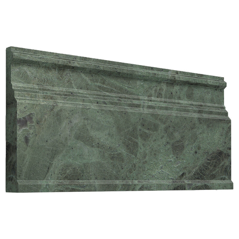 VERDE TIA : Modern Baseboard (honed | 4"x12"x3/4" | straight cut)