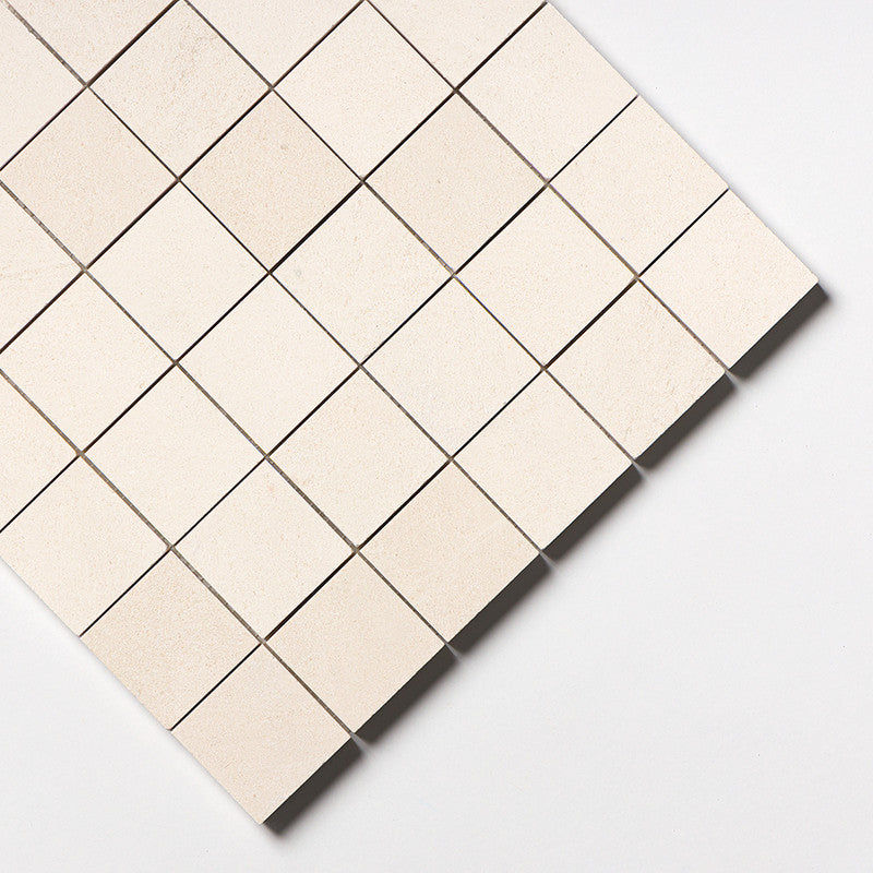 CHAMPAGNE: 2X2 Straight Stack Mosaic (honed | 12"x12"x3/8" | straight cut)