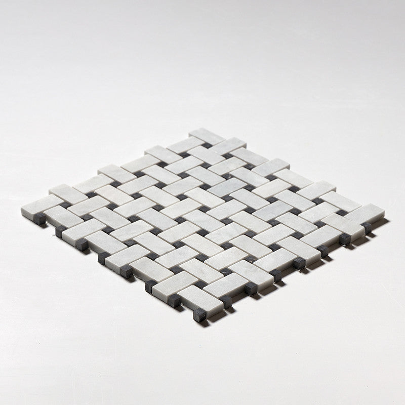 AVENZA : Basketweave Mosaic (honed | 12"x12"x3/8" | straight cut)