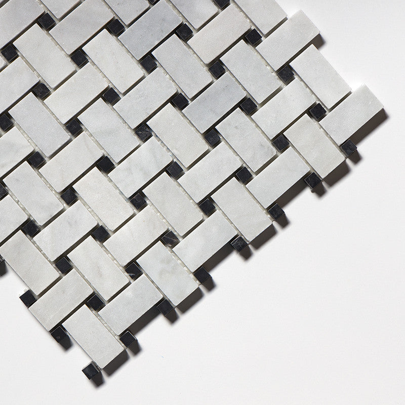 AVENZA : Basketweave Mosaic (honed | 12"x12"x3/8" | straight cut)