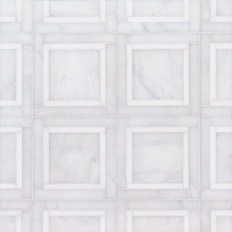STUDIO : Avalon Cambridge Mosaic (multi finish | 12"x12"x7/8" | straight cut)