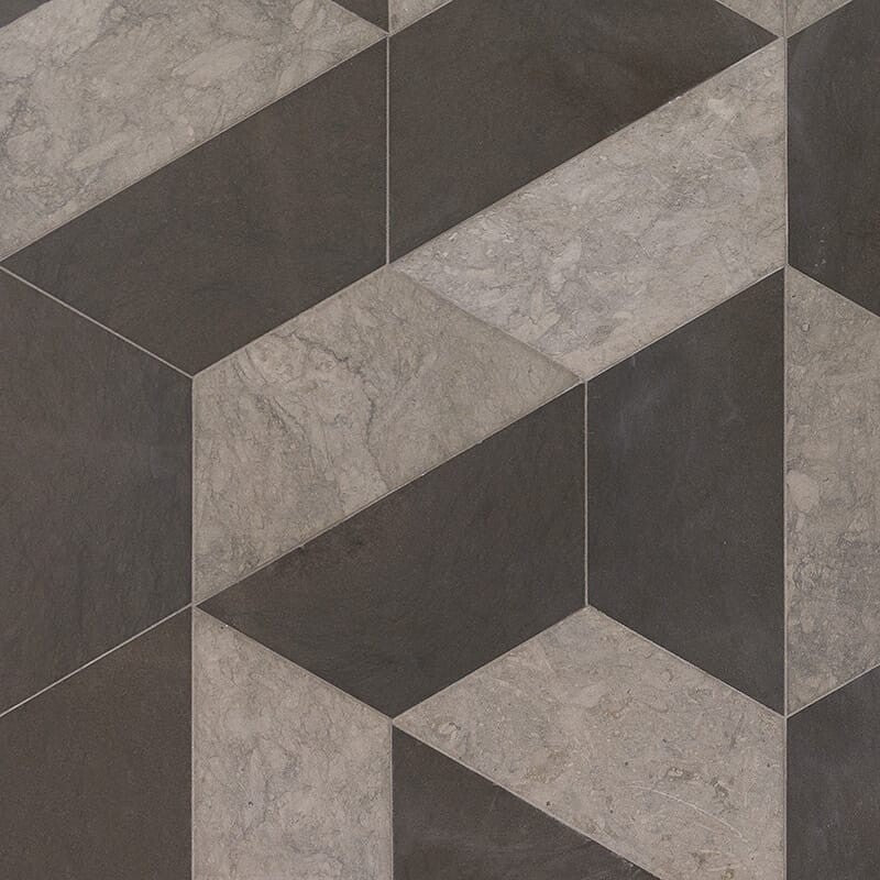 STUDIO : Bosphorus Mcm 8 Hexagon Mosaic (honed | straight cut)