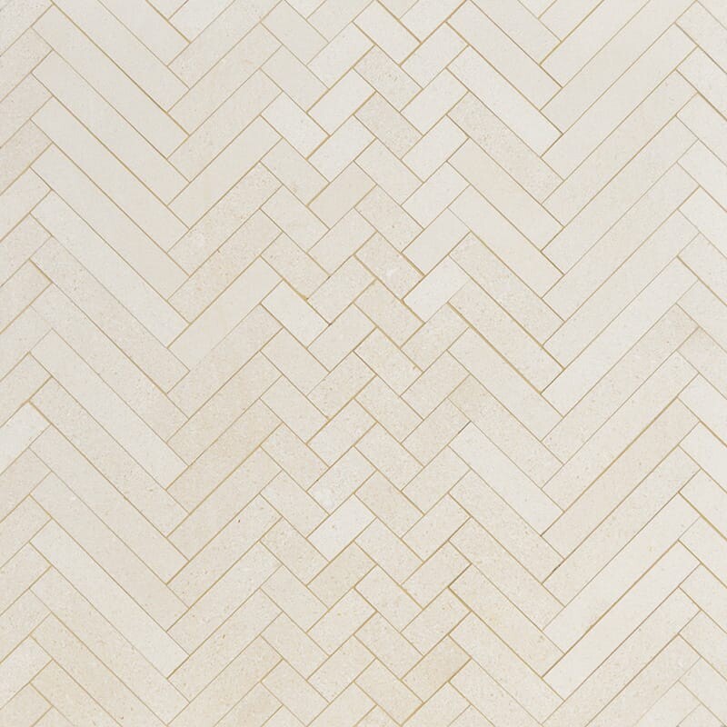 STUDIO : Mixed Herringbone Mosaic (honed | 12"x16"x5/6" | straight cut)