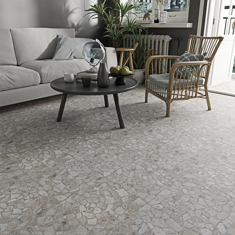 PALLADIAN : Palladian Mosaic (multi finish | 12"x12"x3/8" | straight cut)