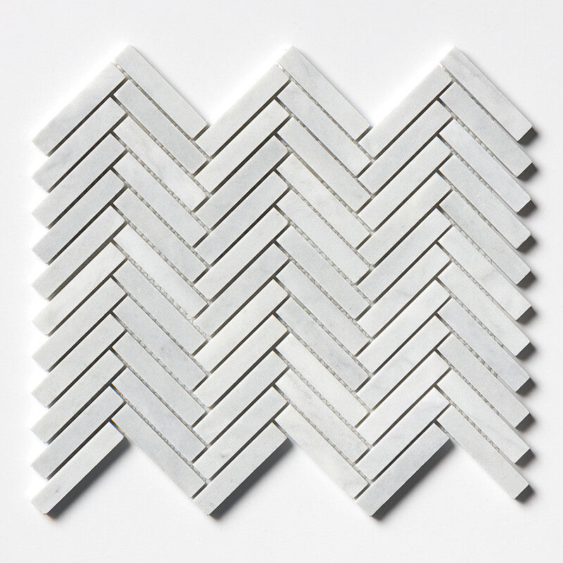 AVENZA : 5/8X3 Herringbone Mosaic (honed | 10"x12"x7/16" | straight cut)